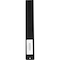 Ekena Millwork Avery Wrought Iron Bracket, (Triple center brace), Powder Coated Black 2"W x 12"D x 15"H BKTM02X12X15TAV - alternate 3
